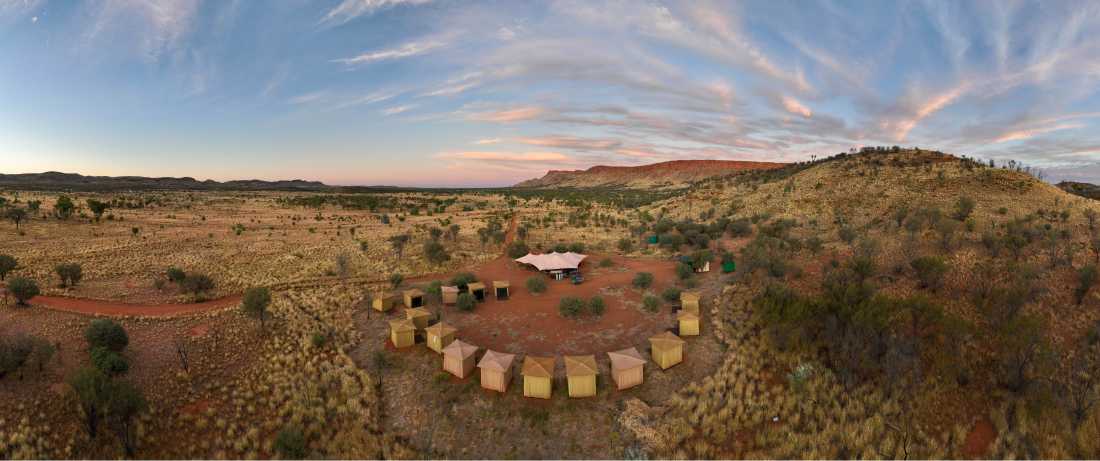 Our exclusive Eco-Comfort Camps are located in spectacular locations |  Luke Tscharke